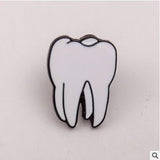 Drops of human body brooches