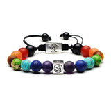 7 Chakra Tree Of Life Charm Bracelets
