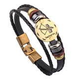 Horoscope Leather Bracelet