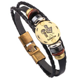 Horoscope Leather Bracelet