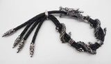 Classic Leather Rope Dragon Bracelet