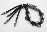 Classic Leather Rope Dragon Bracelet