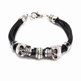Classic Leather Rope Dragon Bracelet