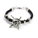 Classic Leather Rope Dragon Bracelet