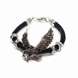 Classic Leather Rope Dragon Bracelet