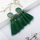 Bohemia Statement Tassel Earrings