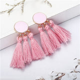 Bohemia Statement Tassel Earrings