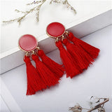 Bohemia Statement Tassel Earrings
