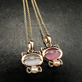 Lucky Cat Bohemian Statement Necklace