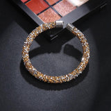 Exquisite Crystal Cuff Bracelet