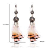 Tassel Dangle Long Earrings