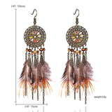 Tassel Dangle Long Earrings