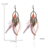 Tassel Dangle Long Earrings