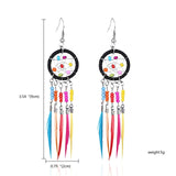 Tassel Dangle Long Earrings