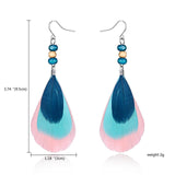 Tassel Dangle Long Earrings