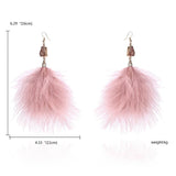 Tassel Dangle Long Earrings