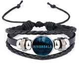 Riverdale Bracelet Glass Cabochon Charm Beaded Bracelet