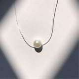 Transparent Fishing Line Necklace