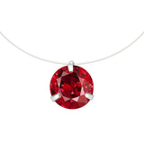Transparent Fishing Line Necklace