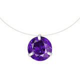 Transparent Fishing Line Necklace