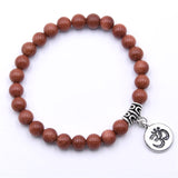 Natural Stone Strand Bracelet