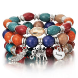 Natural Stone Beads Bracelets