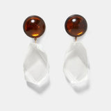 Best lady Fashion ZA Resin Drop Earring