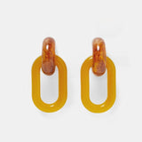 Best lady Fashion ZA Resin Drop Earring