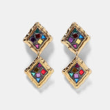 Best lady Fashion ZA Resin Drop Earring