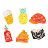 Miss Zoe 4pcs/set Cartoon animal Brooches