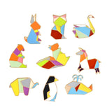 Miss Zoe 4pcs/set Cartoon animal Brooches