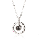 Romantic Love Memory Wedding Necklace