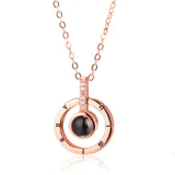 Romantic Love Memory Wedding Necklace