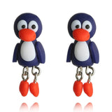 Cute 3D Cartoon Animals Stud Earrings