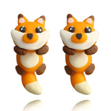 Cute 3D Cartoon Animals Stud Earrings
