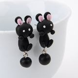 Cute 3D Cartoon Animals Stud Earrings