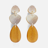 Best lady Fashion ZA Resin Drop Earring