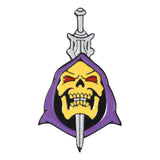 Skeletor purple hood Enamel Pin Masters  Brooch