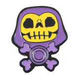 Skeletor purple hood Enamel Pin Masters  Brooch