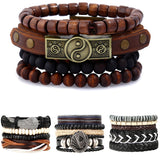 Leather Anchor Bracelets