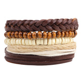 Leather Anchor Bracelets