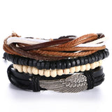 Leather Anchor Bracelets