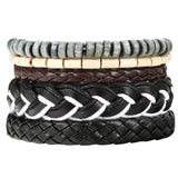 Leather Anchor Bracelets