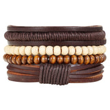 Leather Anchor Bracelets
