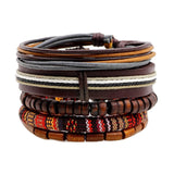 Leather Anchor Bracelets