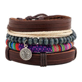 Leather Anchor Bracelets