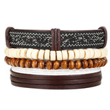 Leather Anchor Bracelets
