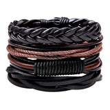 Leather Anchor Bracelets
