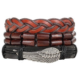 Leather Anchor Bracelets