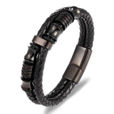 Genuine Leather Bracelet Double Layer